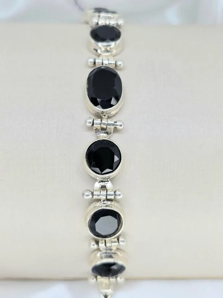 maxi Pulseira indiana de onix