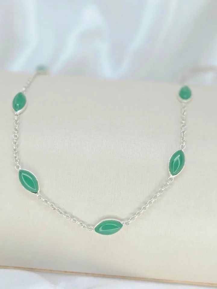 Pulseira pedras de jade