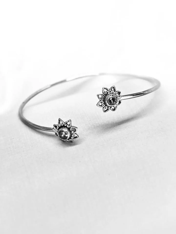 bracelete flor de ametista
