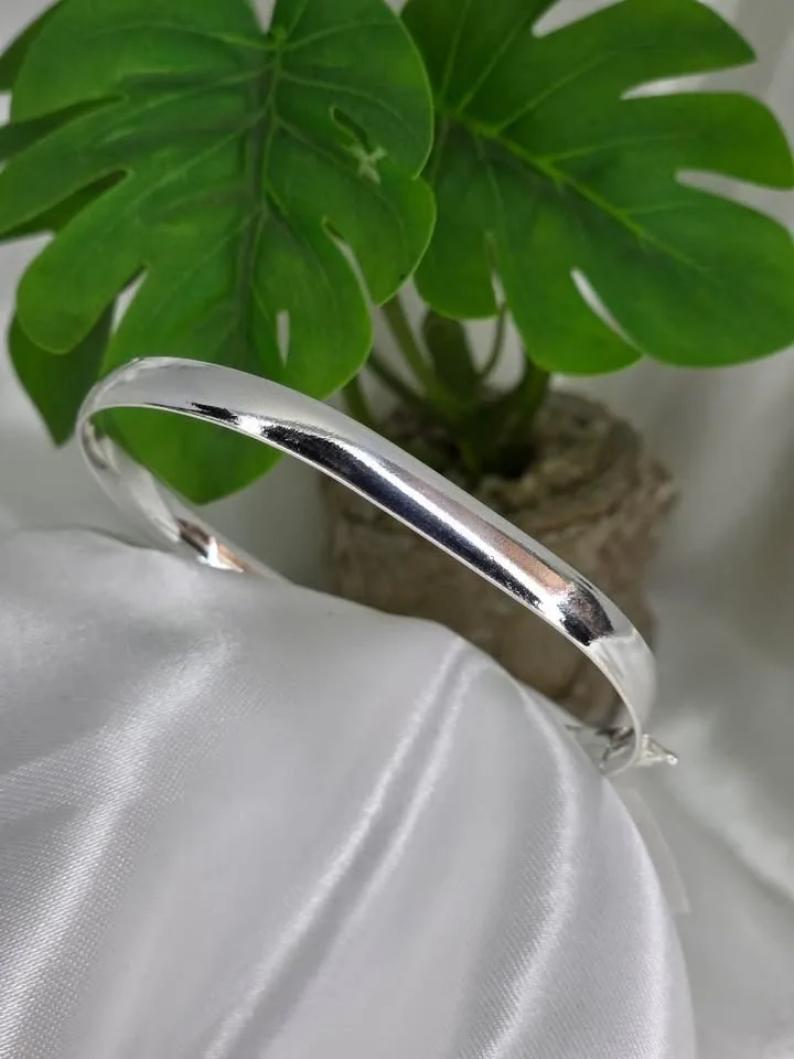 Bracelete meia cana escrava laminada