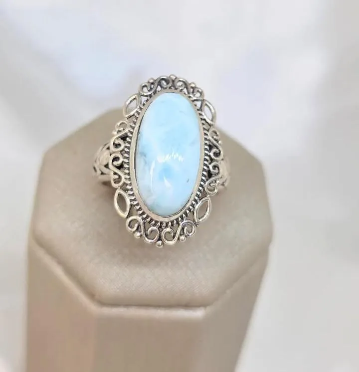 Maxi anel larimar 