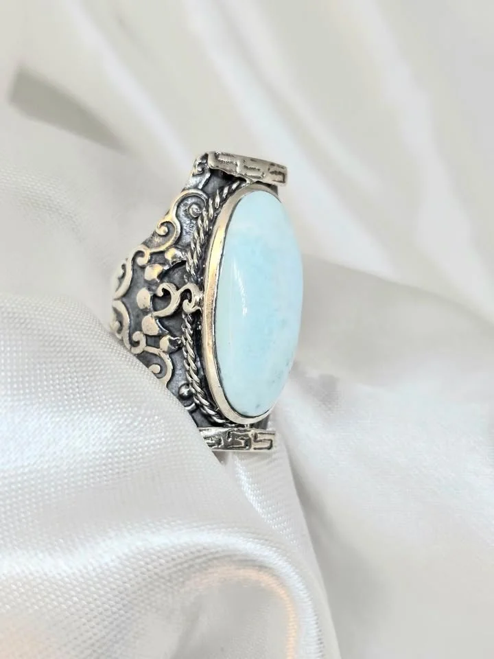 Maxi anel larimar