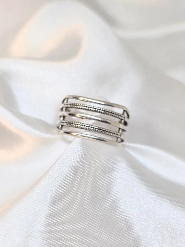 Anel 5 aros boho