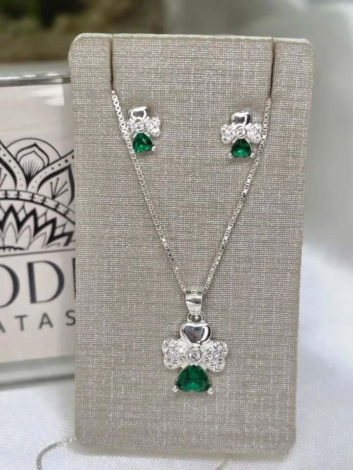 Conjunto trevinhos da sorte
